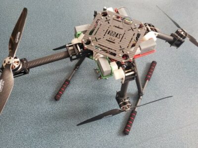 drone multi-copter à bras pliable